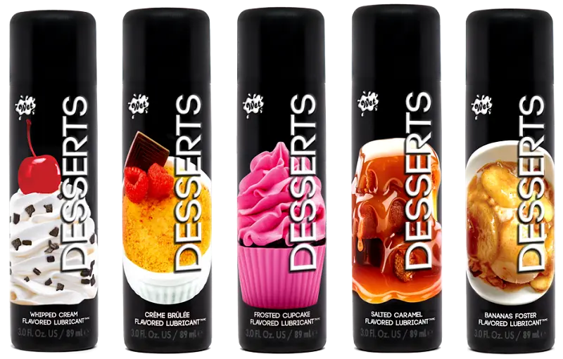 Їстівний лубрикант Wet Desserts Frosted Cupcake (зі смаком кексу) 89 мл - фото 5