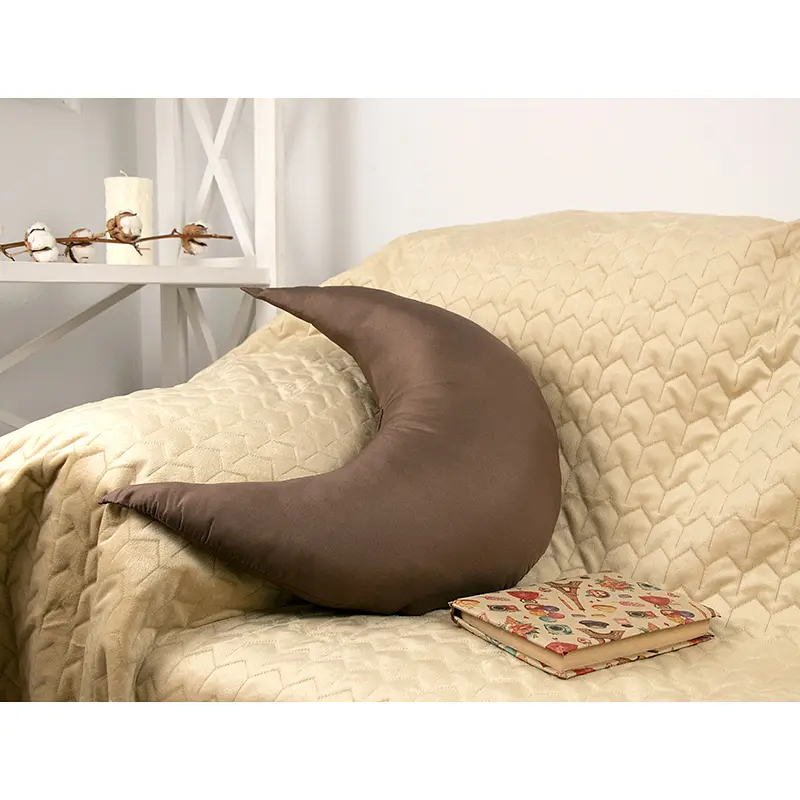 Подушка Руно декоративна "Міcяць" шоколадна (312.52_Міcяць_Шоколадний)