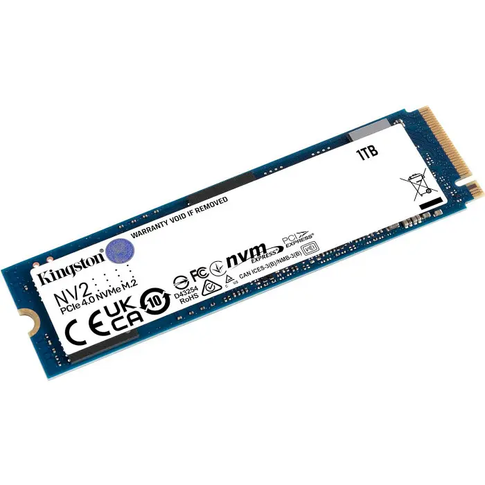 Накопичувач SSD Kingston m.2 NVMe 1TB NV2 960 1024 (SNV2S/1000G) Б/в - фото 2