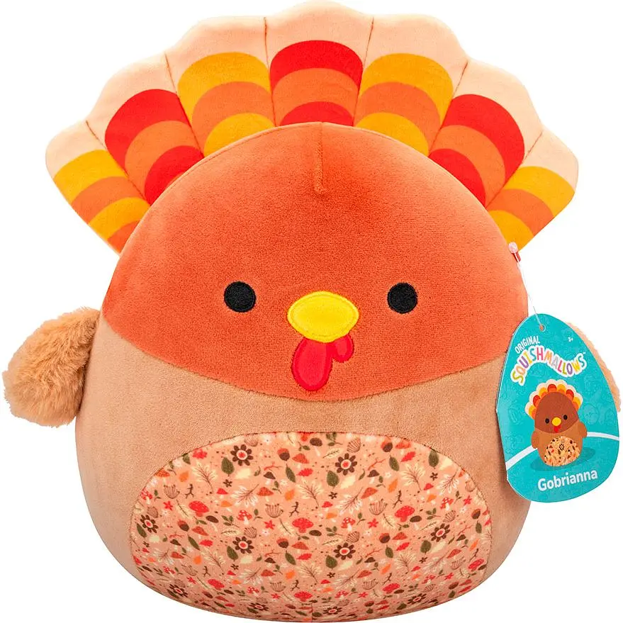 М'яка іграшка Squishmallows Індик Гобріанна 19 см різнобарвний (SQHV00029) - фото 6