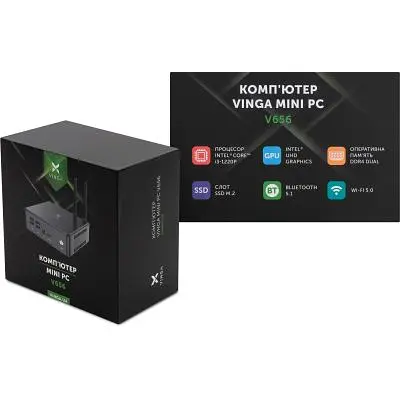 Комп'ютер Vinga Mini PC V656 (V6561220P.16256) - фото 10