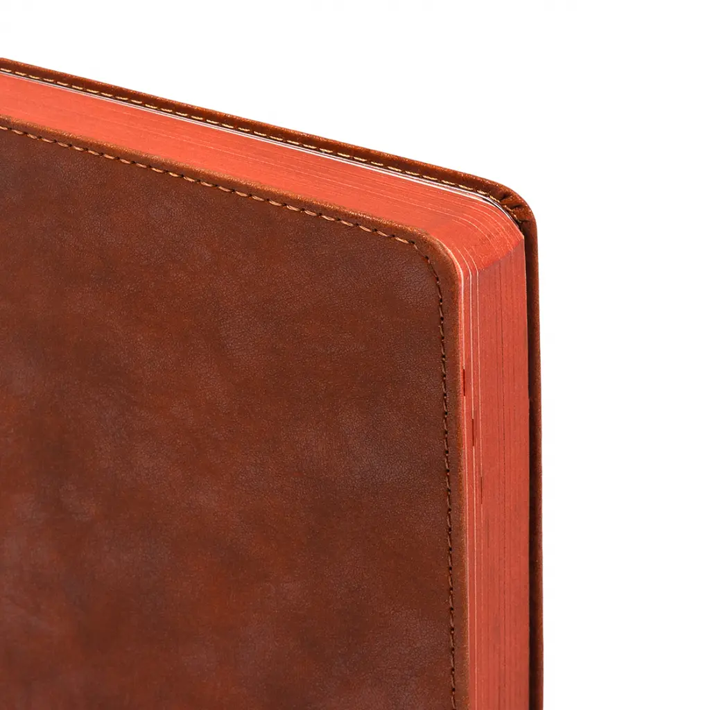 Щоденник діловий Leo Planner 2027 Case інтегральний А5 368 сторінок коричневий (252744) - фото 2
