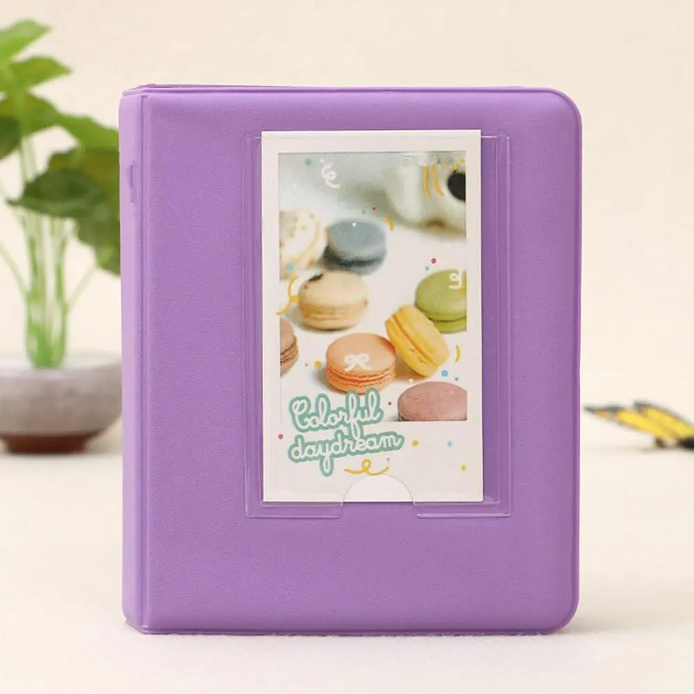 Фотоальбом для Fujifilm Instax Mini (12, 11, 40, 70, 90, 99, EVO, Link, Liplay) Polaroid 300, Z2300 на 64 фото, фіолетовий  - фото 4
