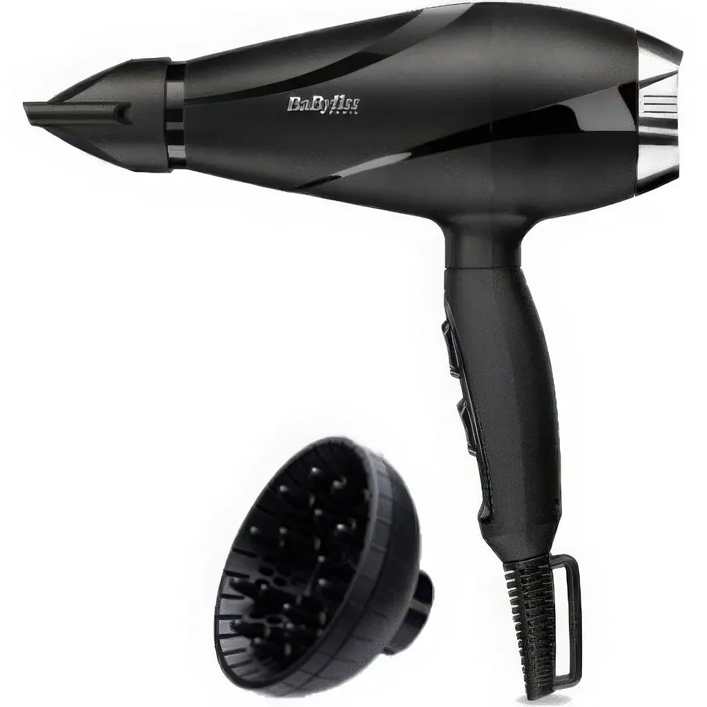 Фен Babyliss 2200 Вт чорний (6713DE) - фото 2
