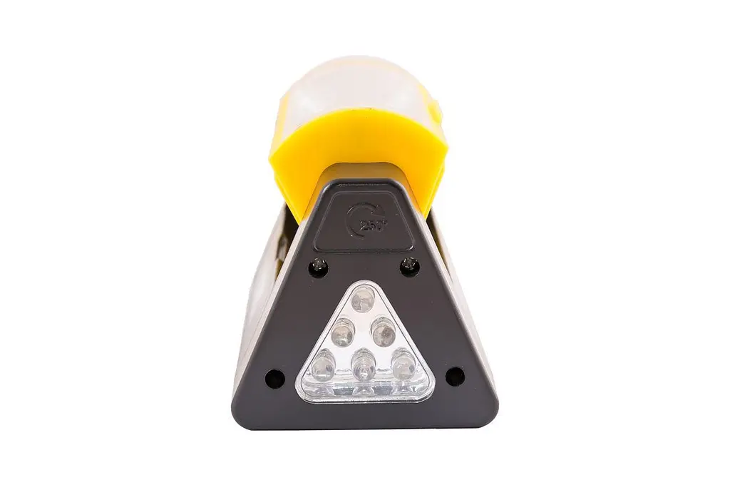 Фонарь подвесной магнитный на батарейках Mastertool 94-0809 7LED x 3 Вт (1COB) - фото 2