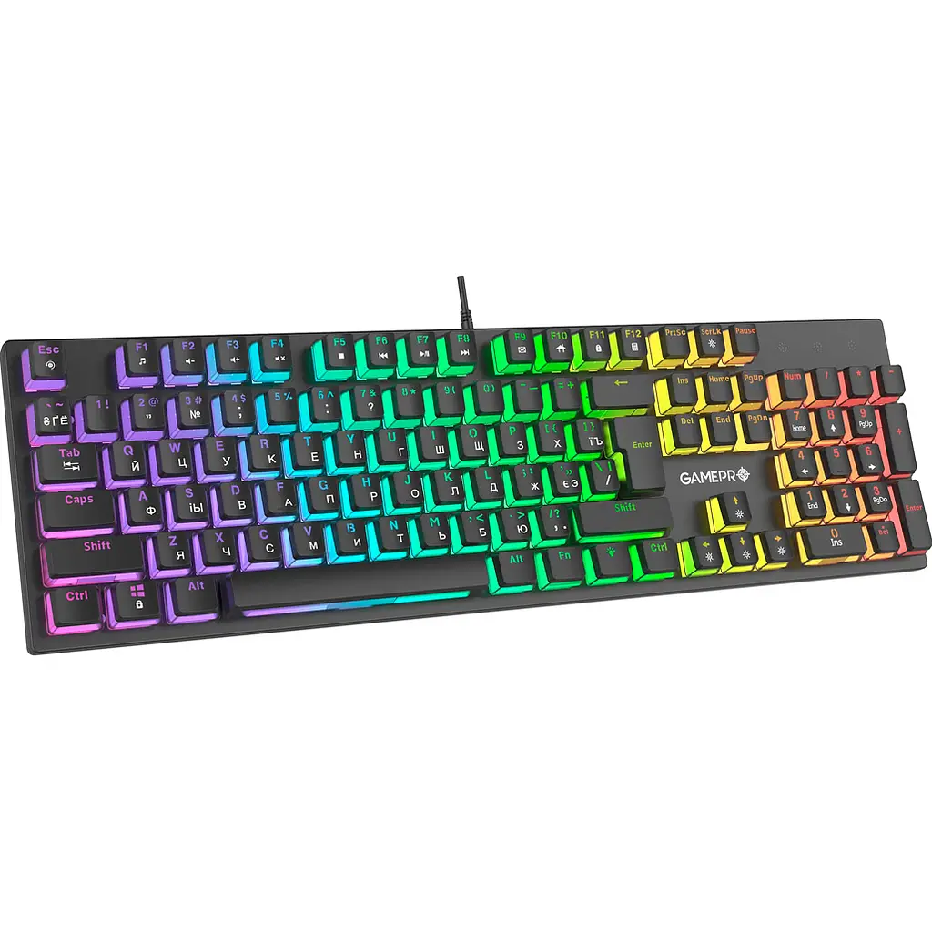 Клавиатура GamePro MK85B Blue Switch RGB Black [111031] - фото 3
