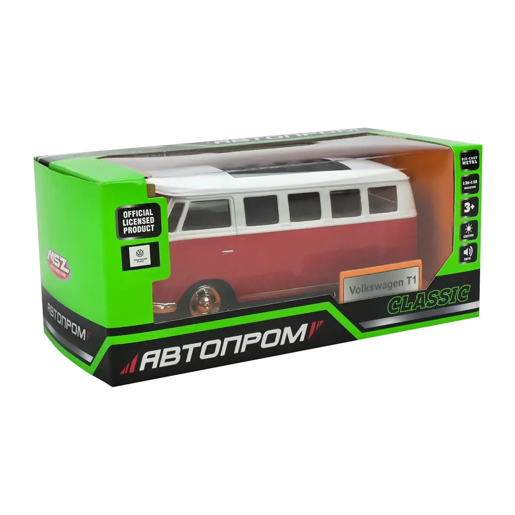 Іграшка Машина АВТОПРОМ 68356 Білий shop (6906231362341)
