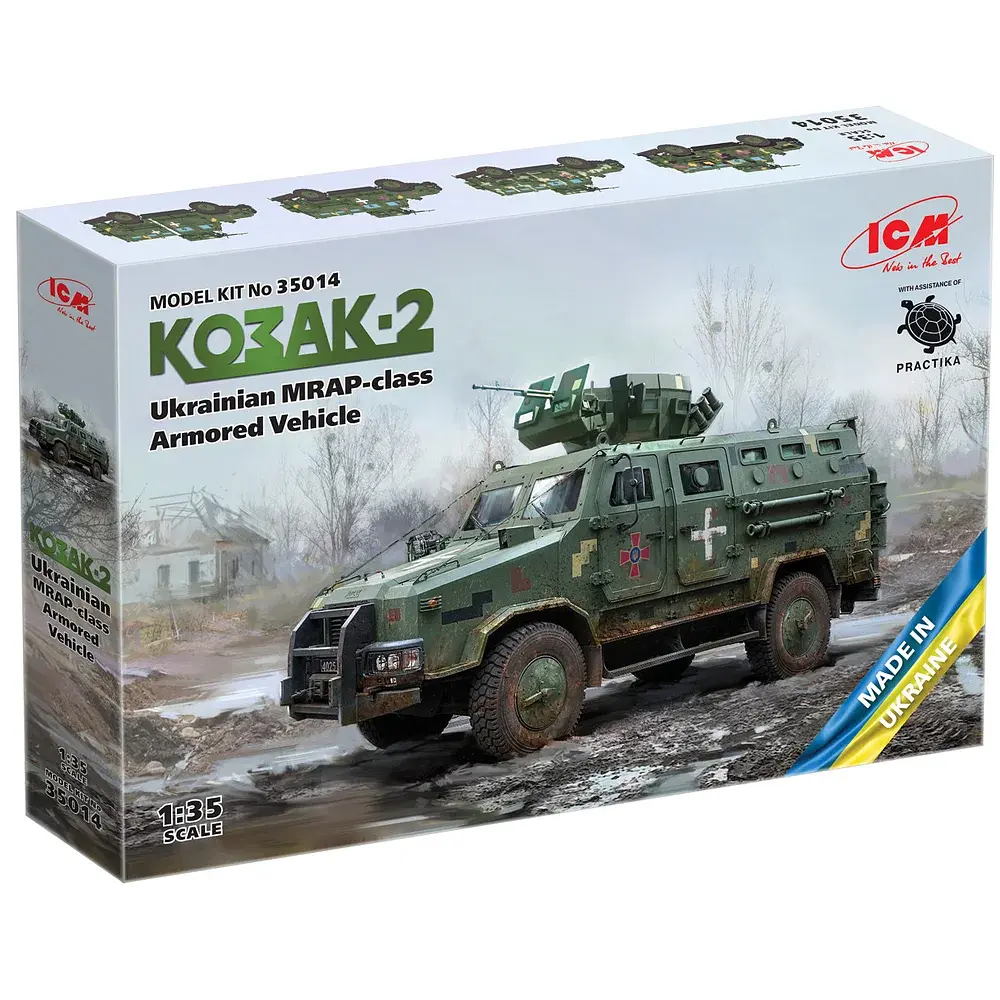 Конструктор ICM Holding "Козак-2" український бронеавтомобіль MRAP-класу