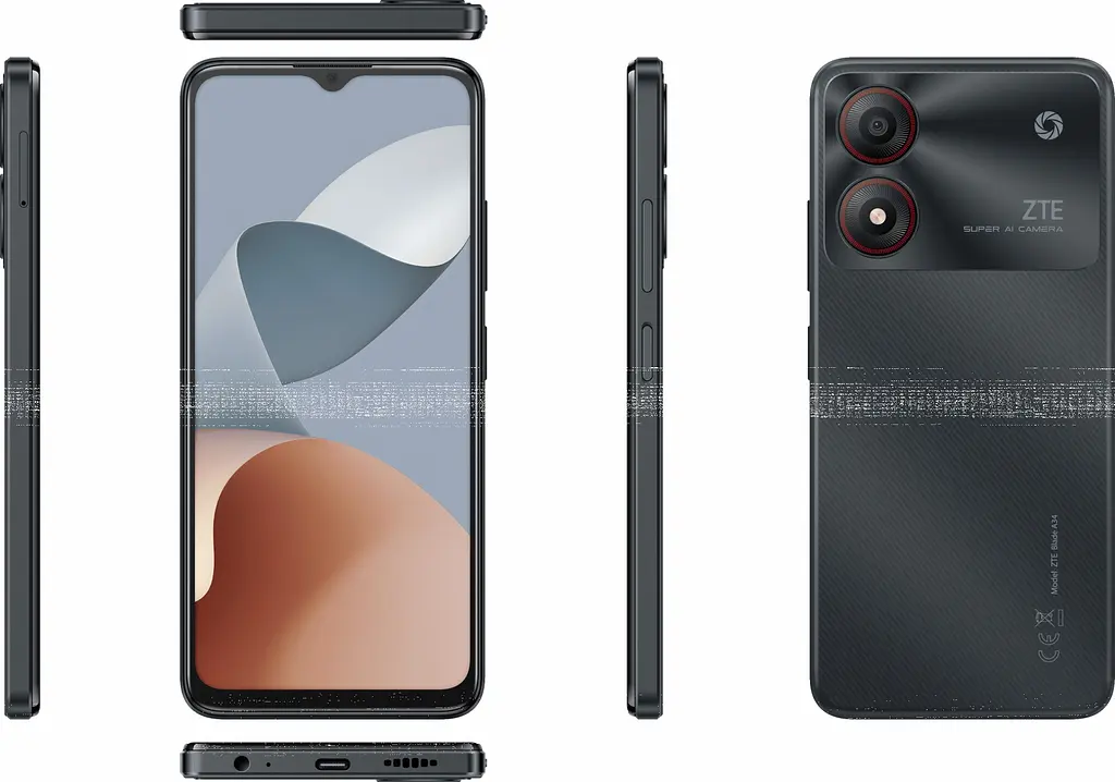 Смартфон ZTE Blade A34 4/64Gb Gray UA UCRF - фото 10