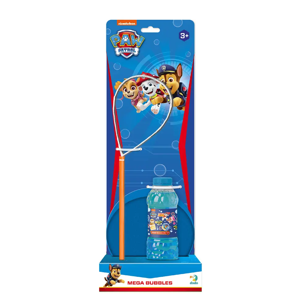 Мильні бульбашки "Mega Bubbles з тарілкою Paw Patrol" DoDo Toys 200513 об'єм 450 мл - фото 2