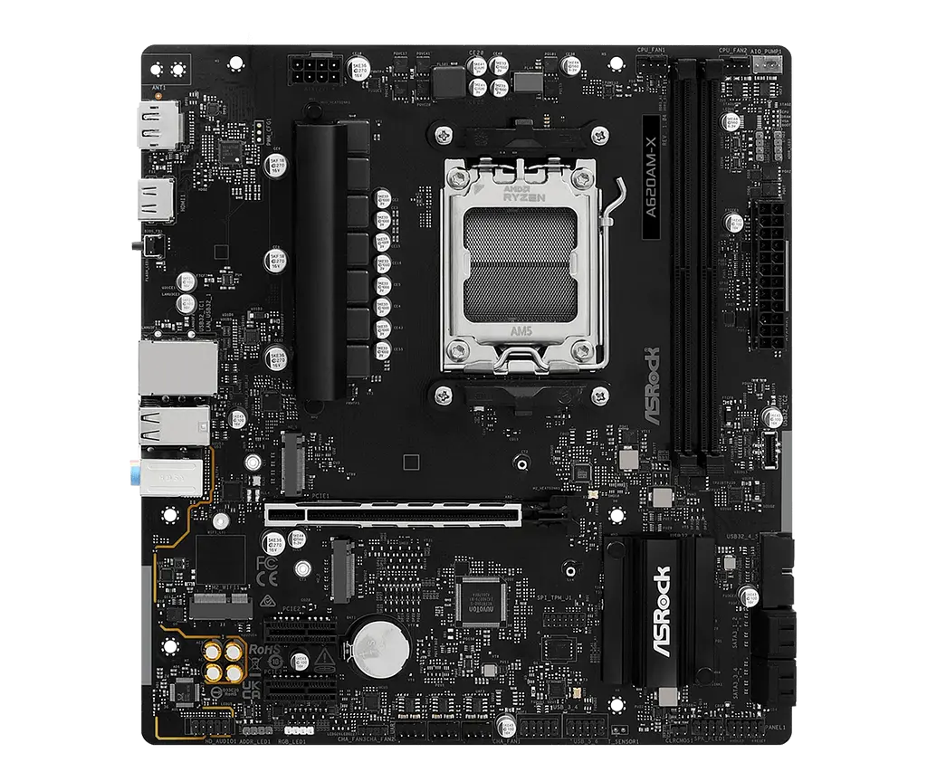 Материнська плата ASRock A620AM-X Socket AM5 (A620AM-X) - фото 2