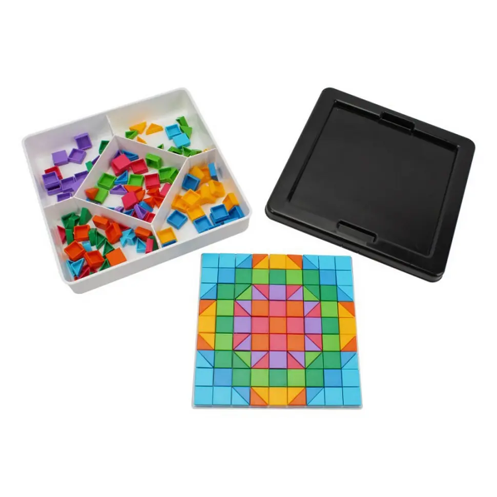 Дитяча мозаїка "Калейдоскоп" ТехноК 3199TXK 224 фішки - фото 3