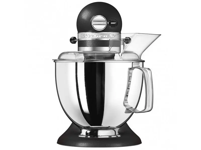 Кухонна машина KitchenAid Artisan 5KSM175PSEOB з відкидним блоком 4.8 л чорна - фото 5