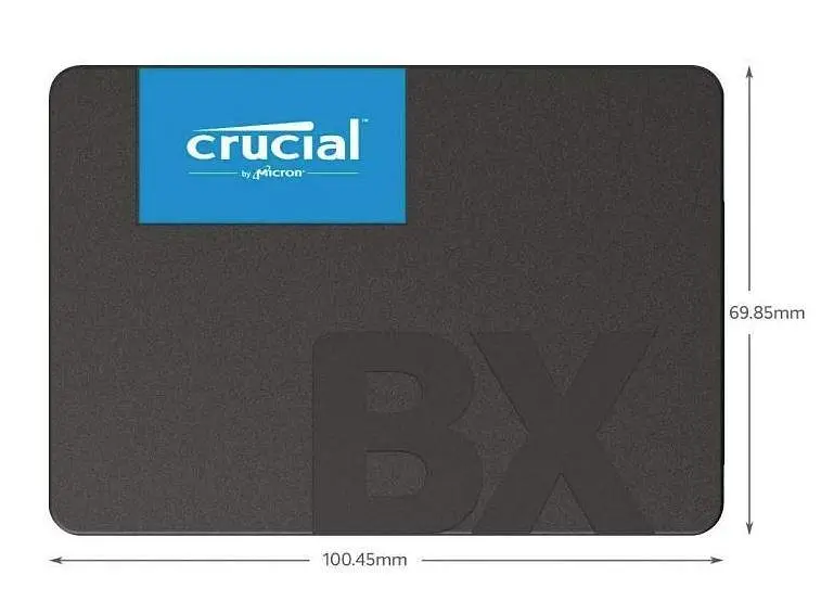 Накопитель внутренний SSD 2.5" 1TB Crucial BX500 Silicon Motion 3D TLC (CT1000BX500SSD1) - фото 5