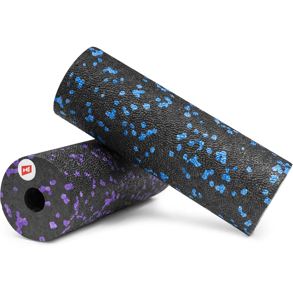 Міні масажний ролик (валик, роллер) Hop-Sport EPP 15см HS-P015YG чорно-синій - фото 5