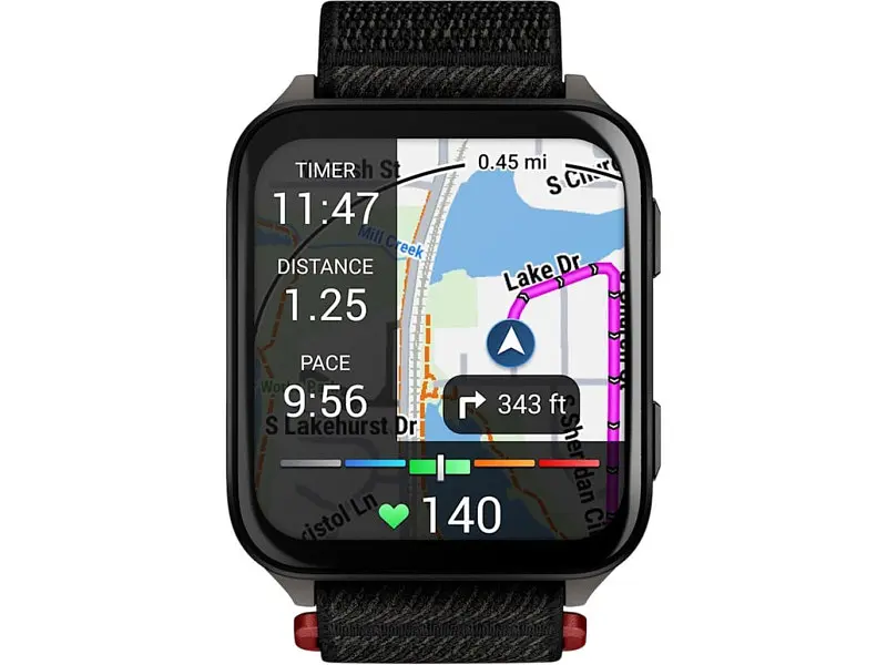 Смарт-годинник Garmin Venu X1 Black with Slate Titanium Caseback and Black ComfortFit Nylon Band (010-02980-00/02) - фото 5