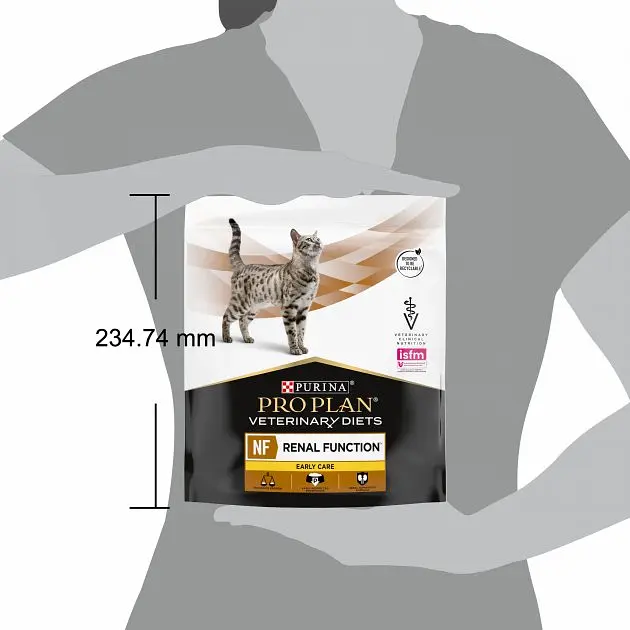 Сухий дієтичний корм Purina Pro Plan® Veterinary Diets NF Renal Function Early Care для дорослих котів, 350 г (12499651) - фото 3