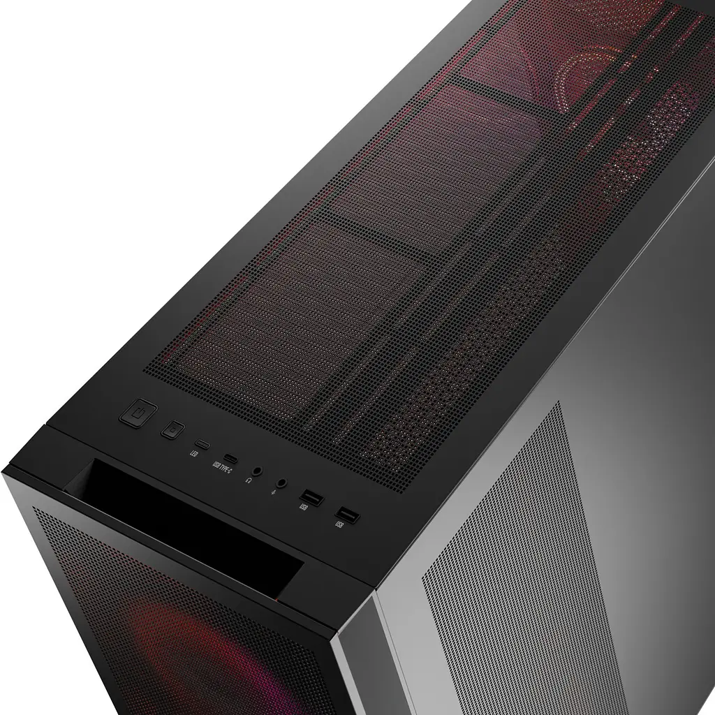 Корпус Modecom VOLCANO EXPANSE S ARGB 4x140mm fans MIDI USB 3.0x2+TYPE-C ЧОРНИЙ без Блок живлення ATX - фото 7
