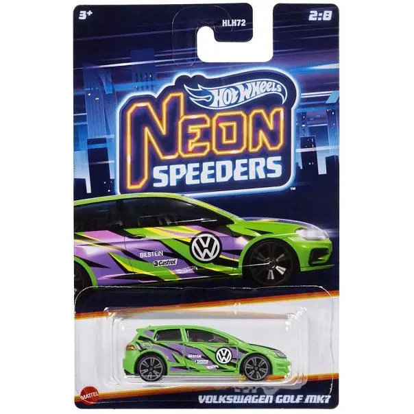 Тематическая машинка Hot Wheels серії Неоновые гоночные в ассортименте (HLH72) - фото 3