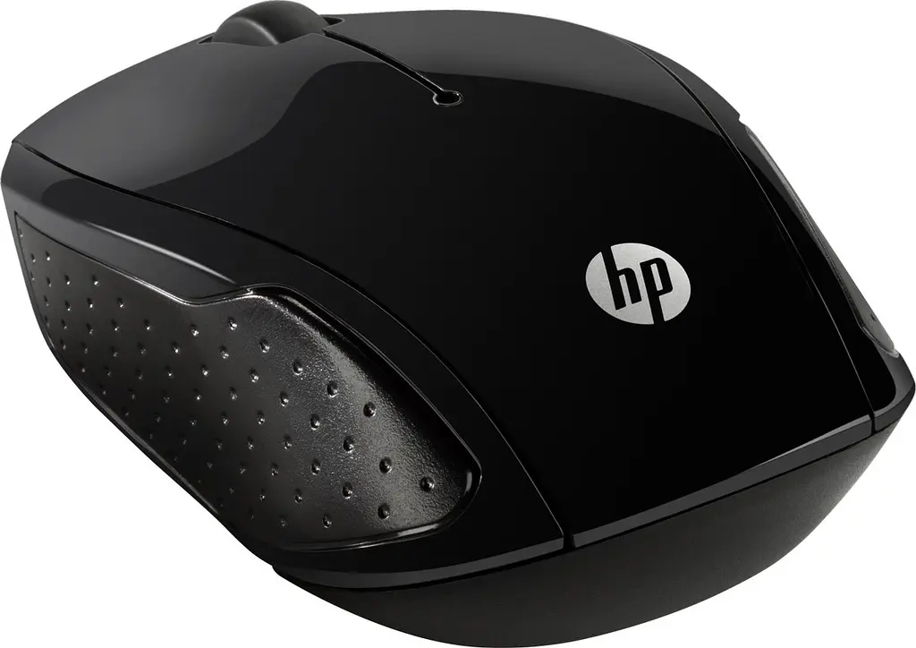 Мишка бездротовий HP 200 Чорний Wireless Mouse, 3 кн., 1000 dpi, чорна - фото 2