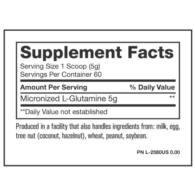 Аминокислота Mutant L-Glutamine 300 г - фото 2