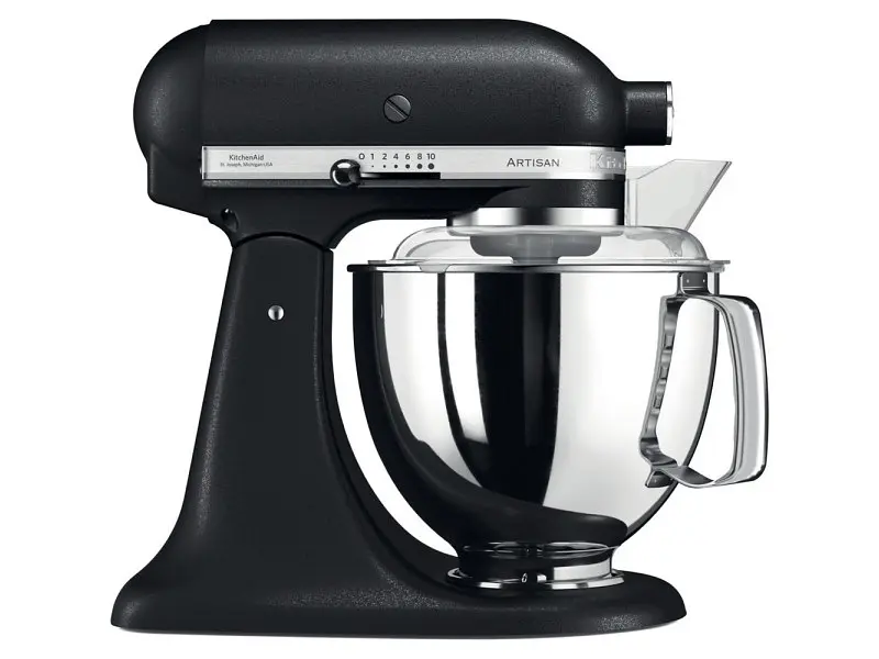Кухонна машина KitchenAid Artisan 5KSM175PSEBK з відкидним блоком 4.8 л «Чавун»