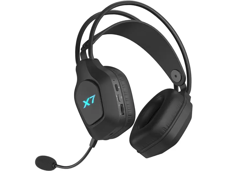 Навушники з мікрофоном A4Tech XR-200 Black - фото 3