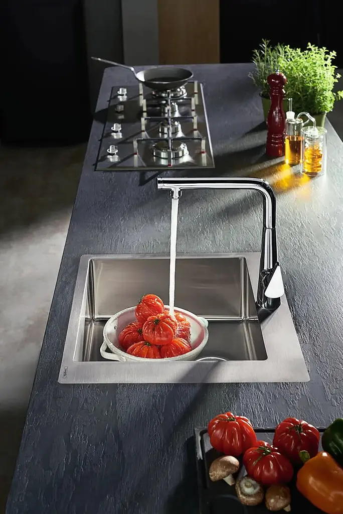 Кухонна мийка Hansgrohe S71 S711-F450 stainless steel 43301800 - фото 3