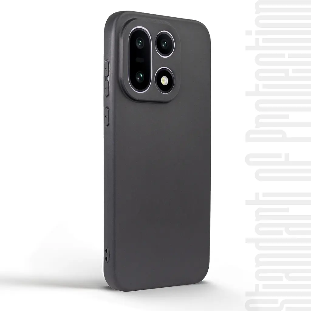 Чехол-накладка для смартфона OnePlus 15 5G противоударный, силиконовый, термополиуретановый (ТПУ), с защитой камеры и корпуса, черный, защита всего корпуса, ArmorStandart (ARM89473) - фото 2