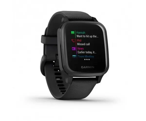 Смарт-годинник Garmin Venu Sq Music Black/Slate (010-02426-10) - фото 3