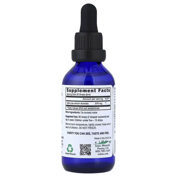 Кремний Minerals Silica Liquid Concentrate 60 ml Eidon Ionic vit0005565 - фото 2