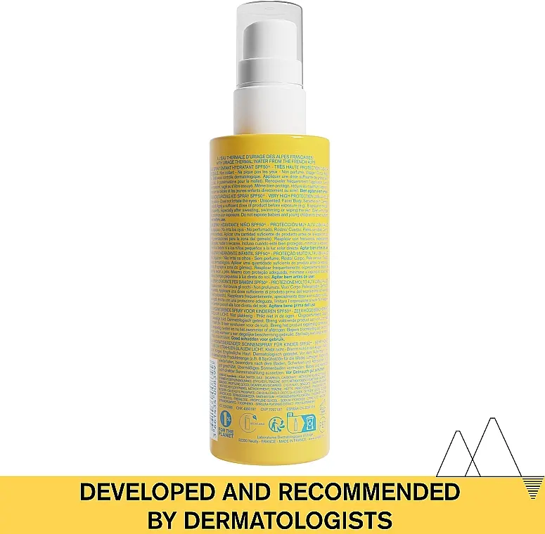 Зволожуючий сонцезахисний спрей для дітей Uriage Bariésun SPF50+ 200 мл - фото 3