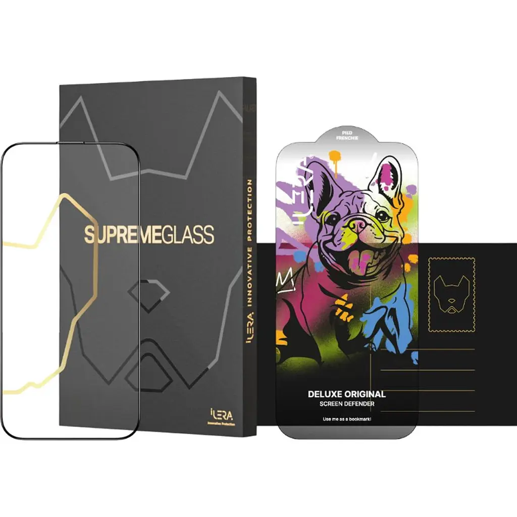Захисне скло iLera DeLuxe Original Glass 2.0 для Apple iPhone 17 Pro (ILFCDL17Pr) [144434] - фото 3
