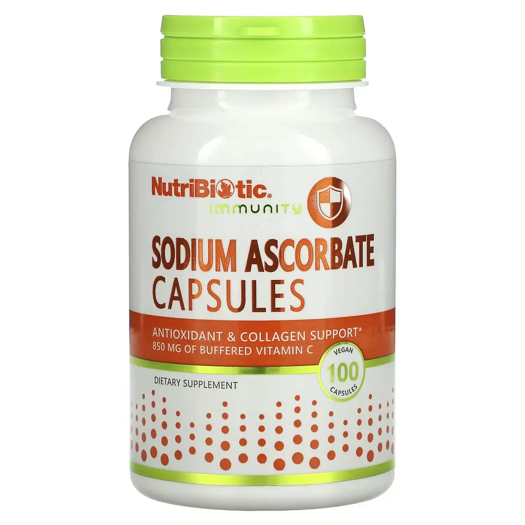 Аскорбат Натрію з Вітаміном С Sodium Ascorbate - 250 капсул