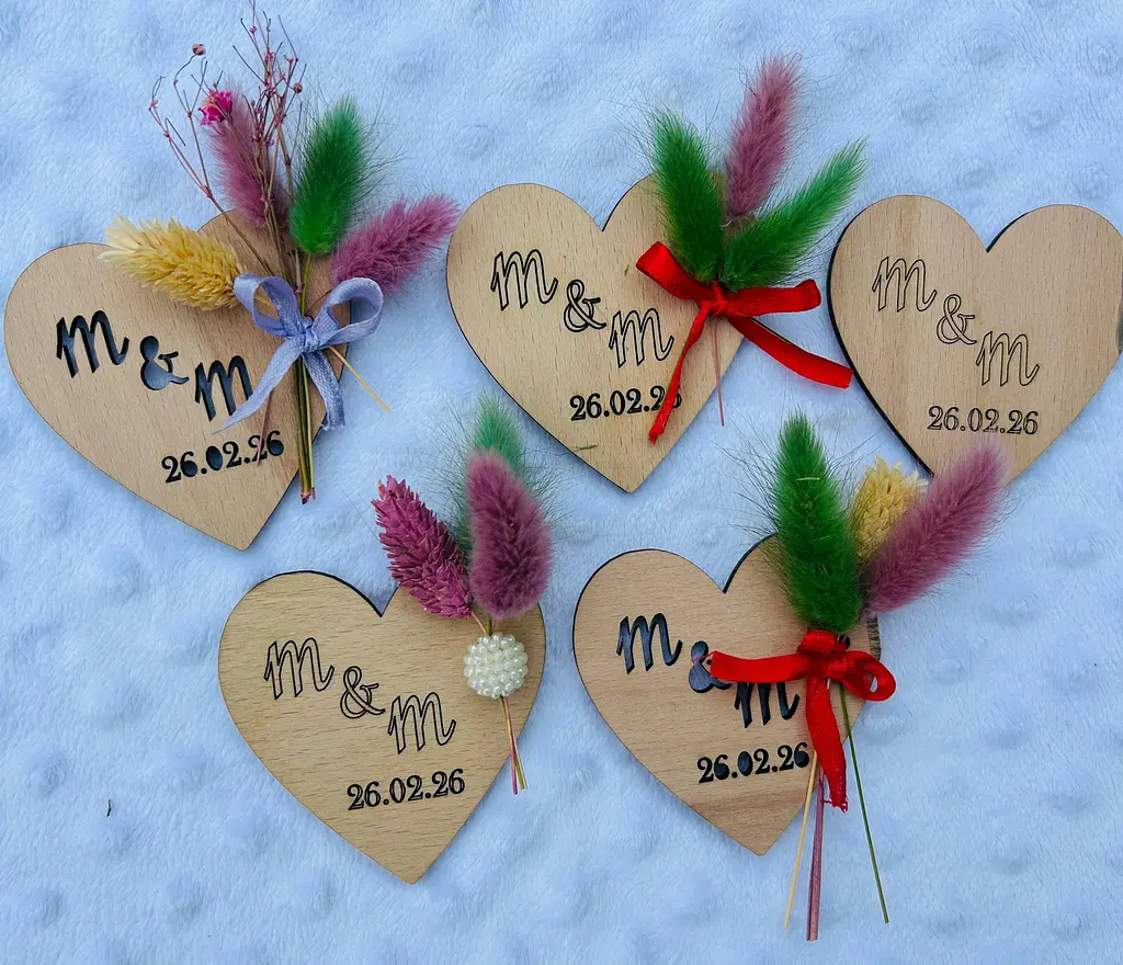 Запрошення з персональними ініціалами на весілля - фото 2