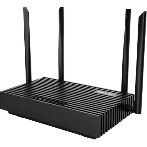 Роутер Netis N6, Black, Wi-Fi 6 (2.4GHz/5GHz, до 1775 Mb/s), 4 LAN 100/1000 Mb/s, RJ45 100/1000 Mb/s, USB, 4 зовнішні незнімні антени - фото 3