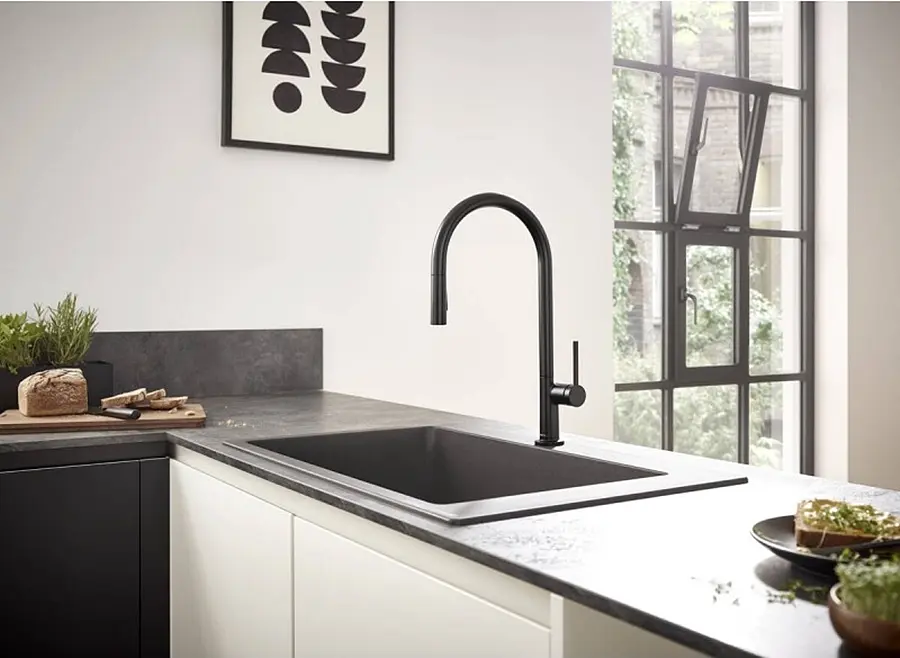 Смеситель для кухни Hansgrohe Talis 210 2jet с выдвижным изливом Sbox 72801800 Stainless Steel Нержавеющая сталь - фото 3