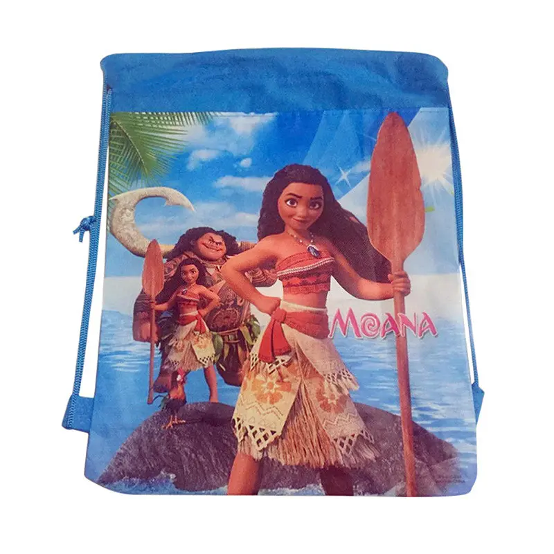 Сумка-рюкзак для взуття Moana (Моана) на шнурках із яскравим принтом - фото 2