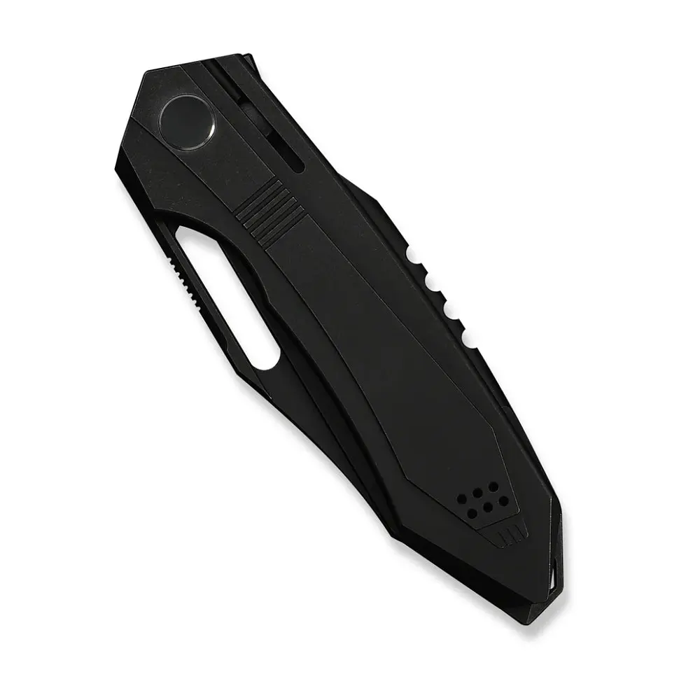 Ніж складаний туристичний Weknife Bogey (9.3 см) Bohler M390 / Titanium чорний - фото 4