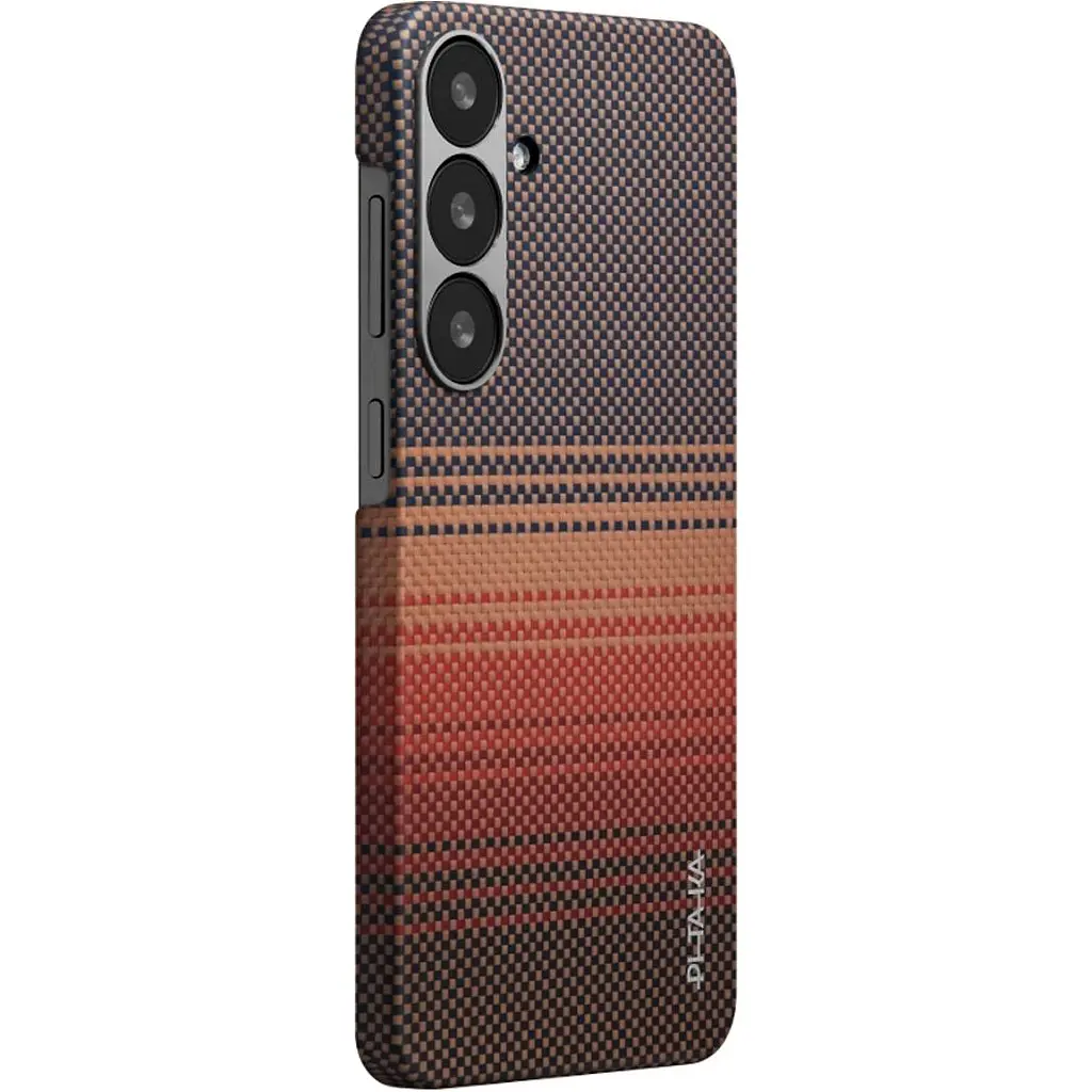 Чехол Pitaka Tactile Woven MagEZ для Samsung Galaxy S25 Plus Sunset [KS2503S] [135435] - фото 2