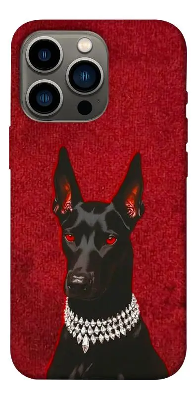 TPU чохол Demsky Premium doberman для Apple iPhone 13 Pro (6.1")