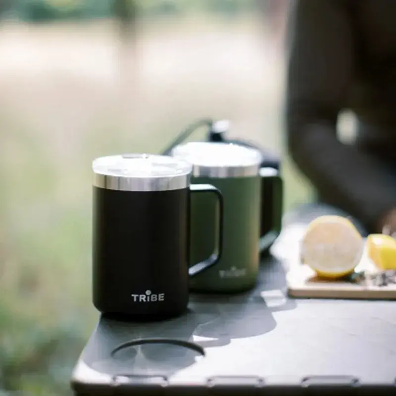 Термокружка Tribe Classic Mug 500 мл black (T-FA-0033-black) - фото 6