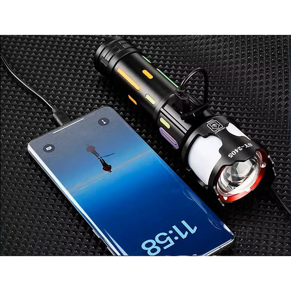 Ліхтарик DK Flashlight L-2405-TG Black [154287] - фото 6