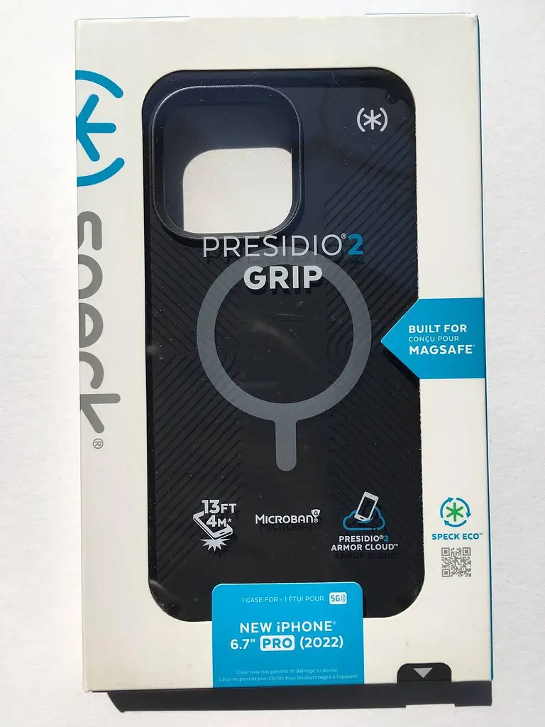 Чохол оригінальний протиударний Speck Presidio2 Grip MagSafe для iPhone 14 Pro Max (6.7") Black 150088-D143 - фото 3