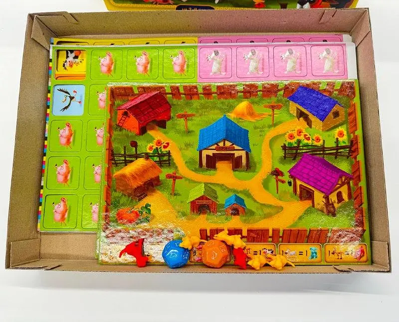Велика настільна гра Danko Toys Ферма ЛЮКС (ДТ-БІ-07-46) - фото 3