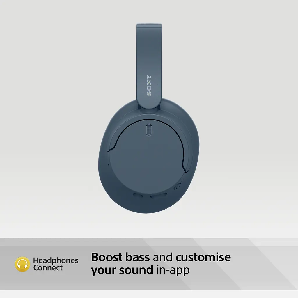 Наушники Over-ear WH-CH720N BT 5.2, ANC, SBC, AAC, Wireless, Mic, Синий Sony teh0013178 - фото 10