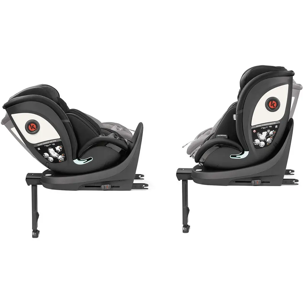 Автокресло Peg-Perego Primo Viaggio 360 EVO темно-серое (IMVT010000VT13VT53) - фото 5