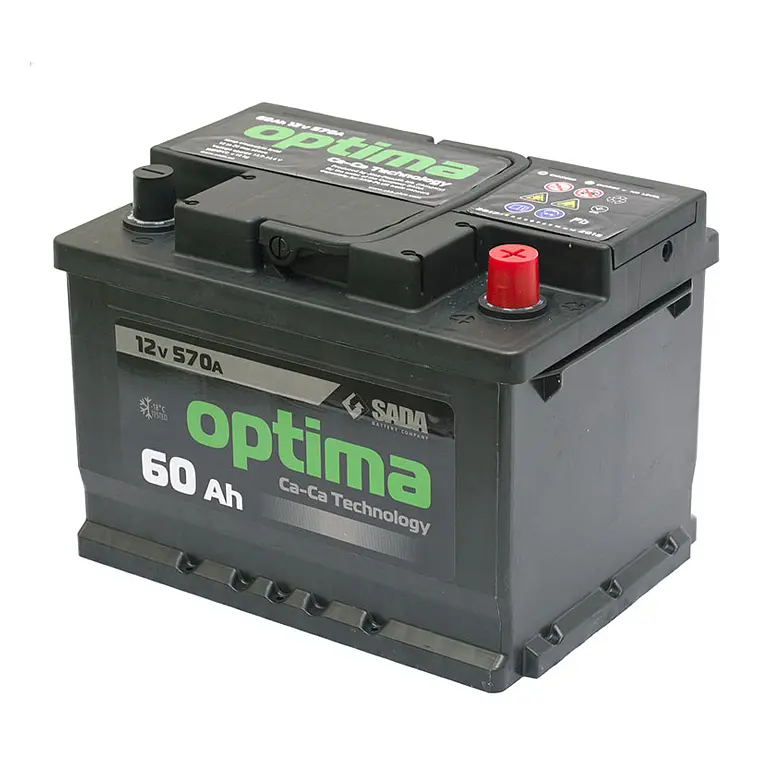 Автомобильный аккумулятор Optima 6СТ-60 (-/+) Евро 12В 60Ач 570А низкий - фото 3