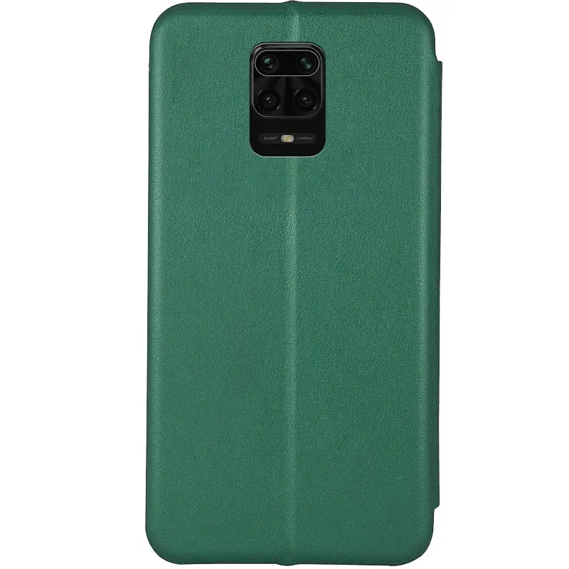 Шкіряний чохол-книжка Classy для Xiaomi Redmi Note 9s / Note 9 Pro / Note 9 Pro Max Зелений - фото 2