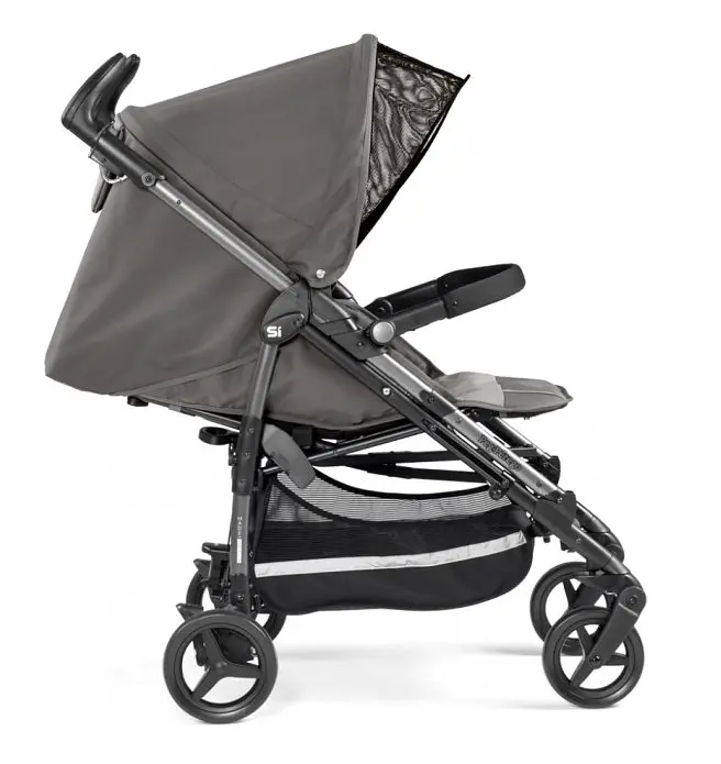 Прогулянкова коляска Peg-Perego Si Class Grey, сірий (IPSZ300000SU53SU73) - фото 4